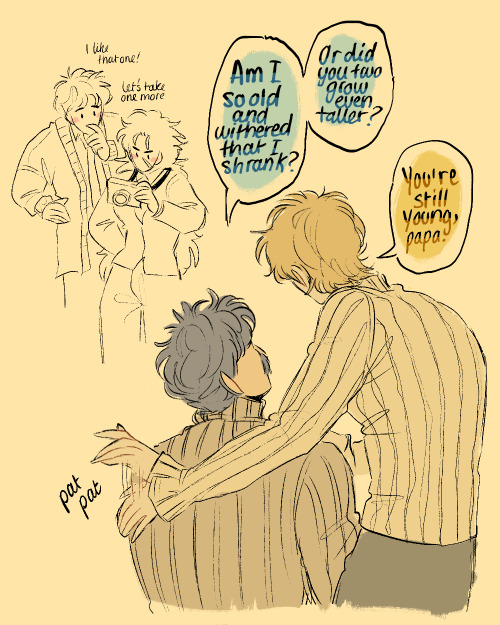Poor Old Man Looses His Perception Of Scale After His Two Beloved Sons Grow Into Trees (and Keep Getting
