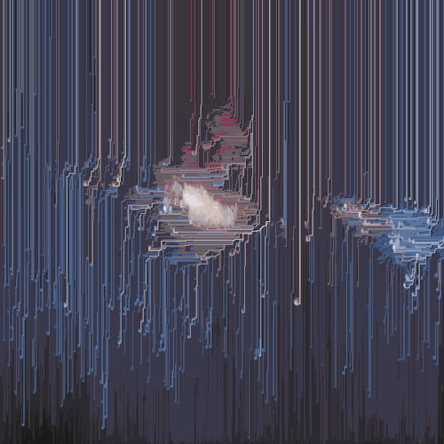 crossconnectmag:Chromo Valdez:  Glitch Landscape GifsChromo Valdez is the art project of a touring m