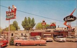 1950sunlimited:  LeBaron’s Coffee Shop, 1950sIdaho Falls, Idaho