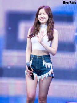 Korean-Dreams-Girls:  Son Na Eun (A Pink) - Inauguration Music Festival Pics