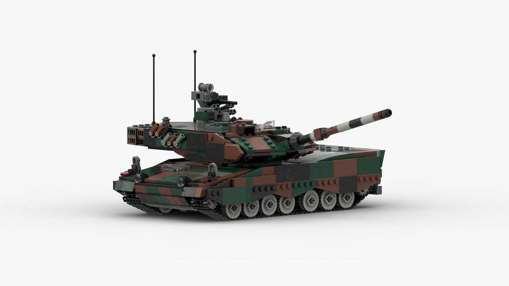 Rápido flexible Elaborar Brick Loft — LEGO Leopard 2 A7 MBT | Main Battle Tank | 1:34...