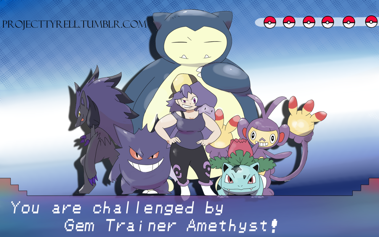 projecttyrell:  You are challenged by the Gem Trainers! please follow and reblog,