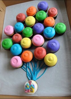 sweetoothgirl:  ugly–cupcakes:  Up cupcakes!