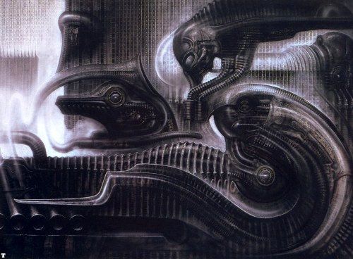 70sscifiart: HR Giger adult photos