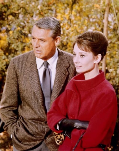 Cary Grant e Audrey Hepburn em Charada (Charade - 1963)