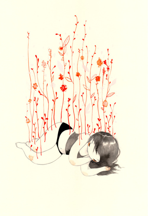 Stasia Burrington aka Stasiab aka Stasia Kato (American, b. TX, USA, based Seattle, WA, USA) - Hiber