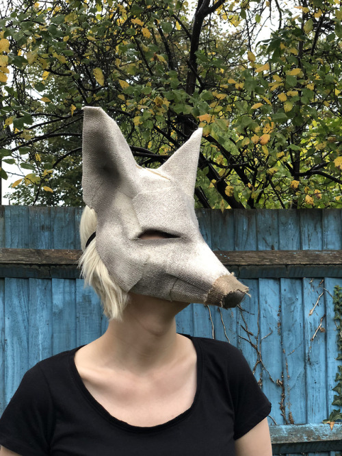 Masks, for an upcoming LARP. They’re the Wintercroft Genus Mysterious set. An oryx, a jackal, 