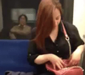 sixpenceee:  Look at what I found, this is ridiculously insane. She attacked him out of nowhere but her facial expressions and unnatural motions beforehand though.  Watch the video. It’s even freakier.  “The video shows a young woman digging