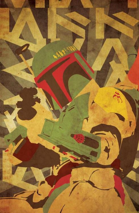 wired:  archiemcphee:  Artist Patty McPancakes created an awesome series of striking Star Wars propaganda posters. [via HiConsumption]  Because it’s Sunday, and because it’s Star Wars.