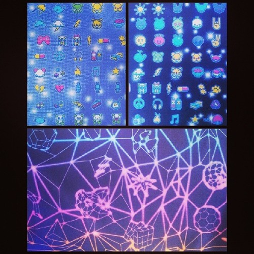 SPARKLY NEW PRINTS!! Emojis and Crystal Laser! Space runner dresses, bralets, shorts and now also le