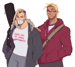 dilfosaur: today’s topic: undercover/on the run hanzo n mccree, go