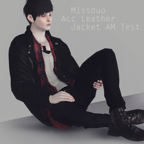 littlemsim:  reikosim3:  the77sim3:  simblrryuffy:  simsimi-only-mine:  M1ssduo acc LeatherJacket AM