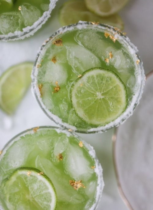 sweetoothgirl: GOLDEN GREEN GODDESS MARGARITAS