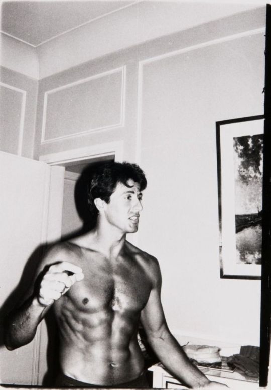 Sylvester Stallone by Andy Warhol