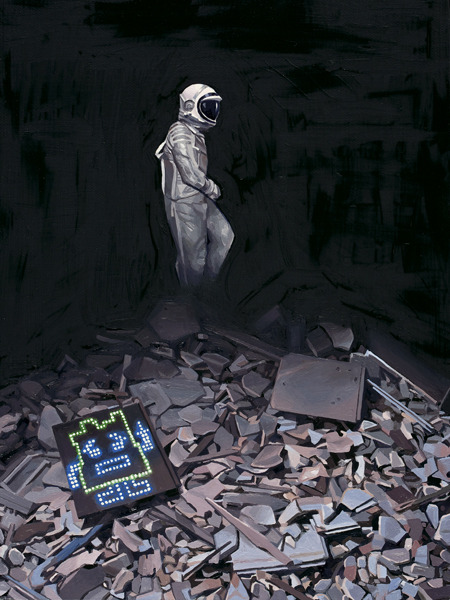 astronautdinosaur:  Mooninite by Scott Listfield. 
