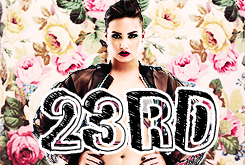 cupcamila:    Happy 23rd Birthday Demetria Devonne Lovato! August 20, 1992.  “I think scars are like