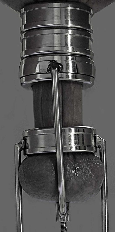 rubbermadness:  steel to steel 13,8 cm