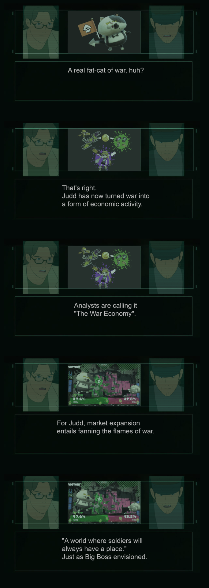 Super Smash Bros. Ultimate - Snake Codecs: Inkling