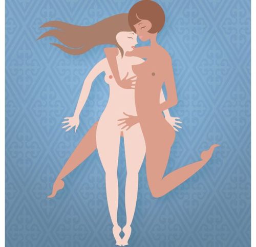 illustration to &ldquo;Kamasutra lésbico en 25 posturas&rdquo;, www.doctissimo