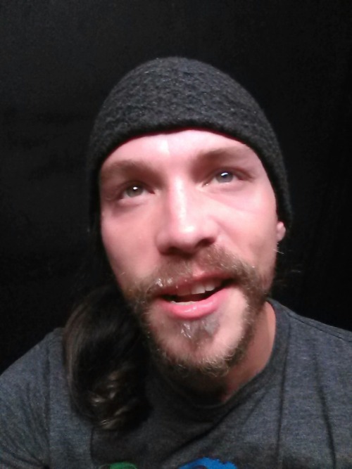 tattootodd80:  Just had a load shot on my face in a public toilet.