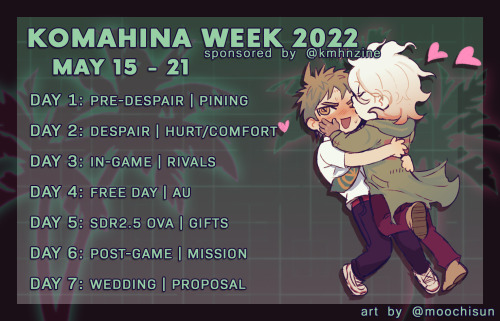 ️《 KOMAHINA WEEK 2022 》 May 15-21 Announcing&hellip; KomaHina week 2022! Yes, that&rsquo;s r