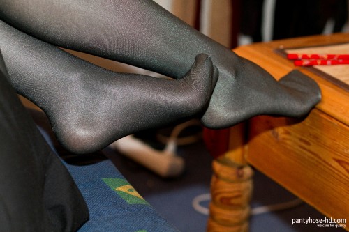 pantyhoser: pantyhose HD - BLACK