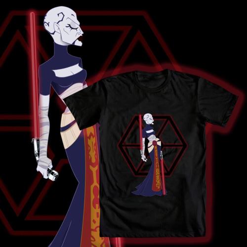 Asajj Ventress Star Wars Tee shirt Contest for We Love Fine