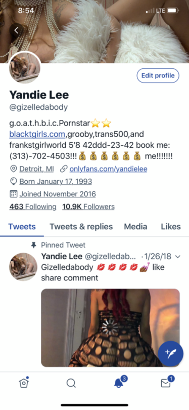 Lee onlyfans yandie 120+ onlyfans