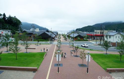 Remembering the March 11, 2011, Tohoku Earthquake and Tsunami today. I had the chance in the summer 