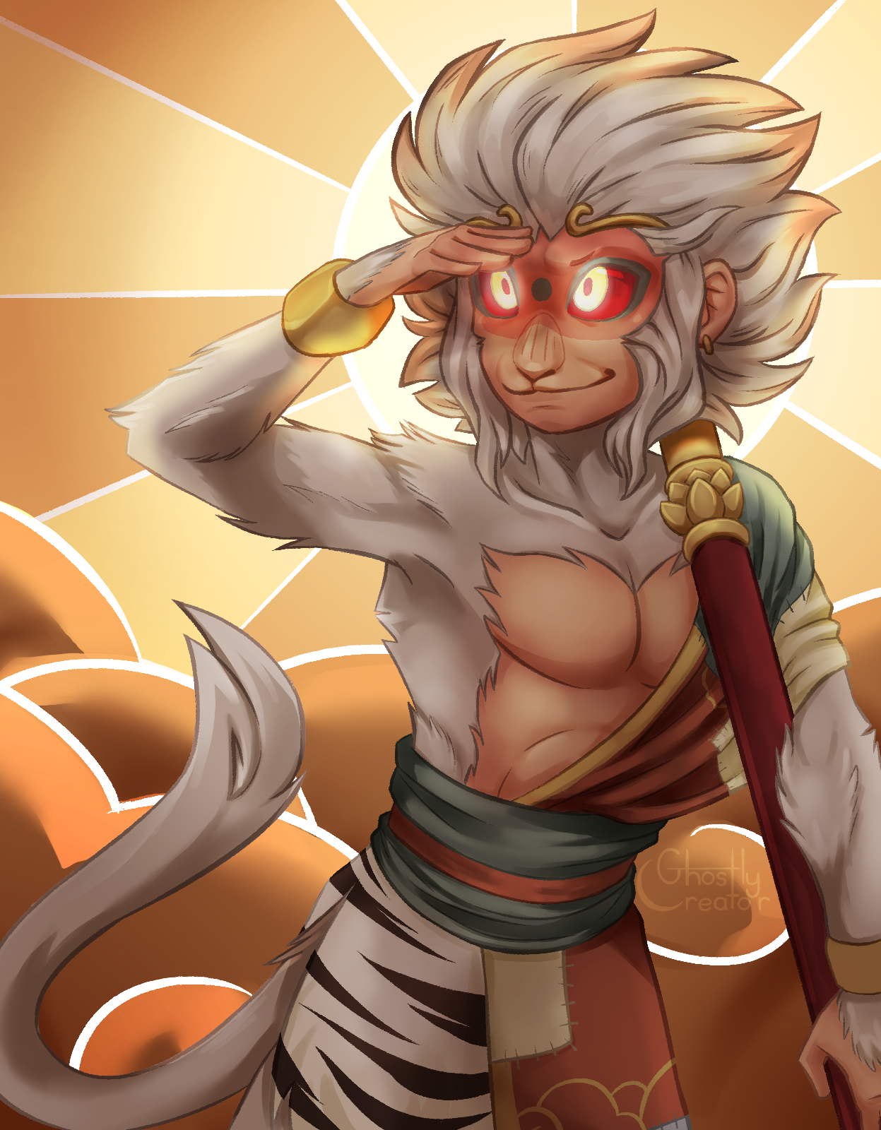 Pixilart - Vengeful True Sun God by NuclearKid