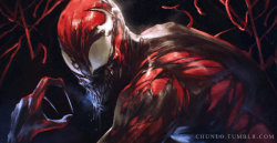 imthenic:  Carnage & Venom by Chun Lo
