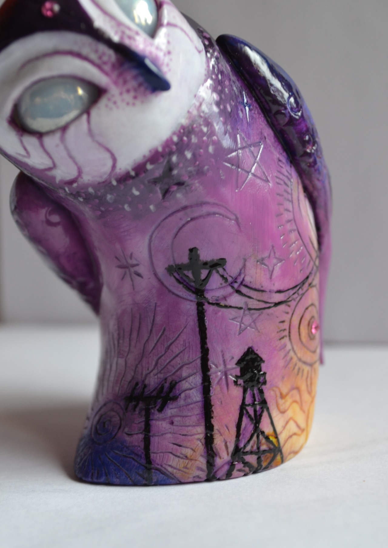 mint-skull:  Nightvale. Inspired by my favourite (next to SleepyCast) podcast. Whoopi