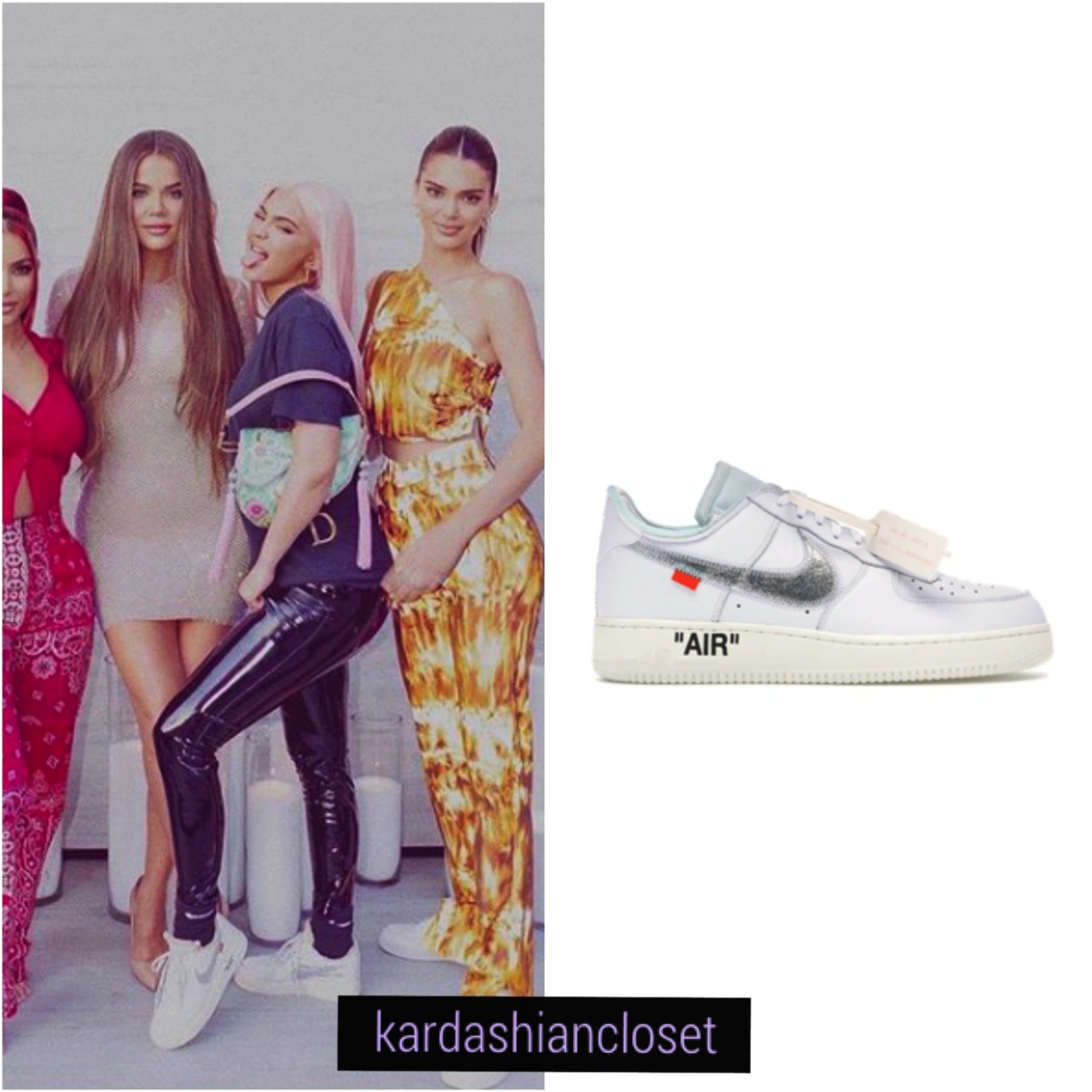 Nike Tempo Air Force 1 Low Salmon - Kylie Jenner's Leather Pants Match  Her Buzzy Off - White x Nike Tempo Sneakers – Rvce News
