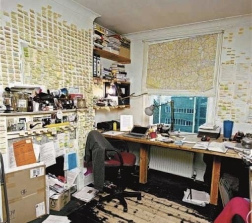 {Giving you some working inspiration for today’s Monday Mix - inspiring workspaces for creative type