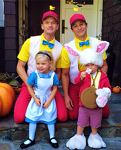 moonchild30:  Neil Patrick Harris and family Halloween style  