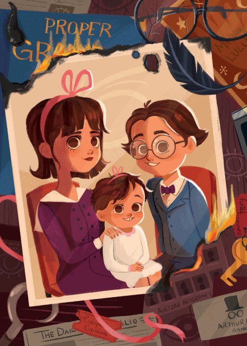 foxville: My precious baby Baudelaires for the Sibling Zine!The preorders are over, but you can stil