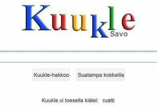 Savolaenen Kuukle. Koetappa Onneas!