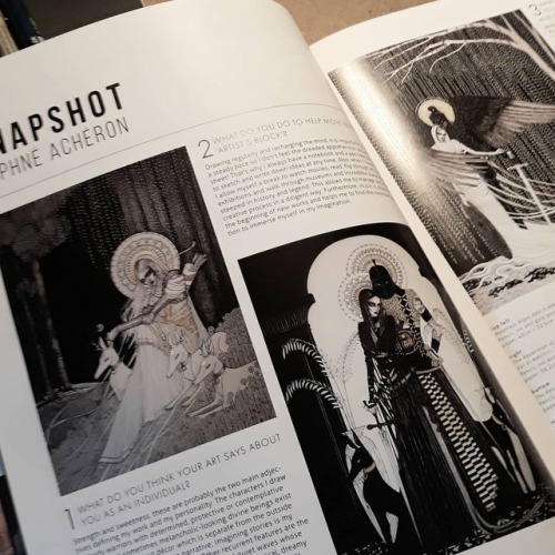 My work featured in the Snapshot of the DECEMBER // ISSUE 023 of Beautiful Bizarre Magazine <3