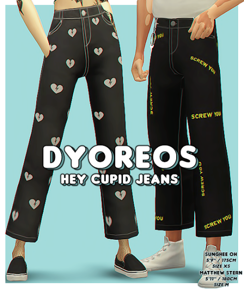 dyoreos - [Dyoreos] Hey Cupid Jeans“What brand of jeans you be...