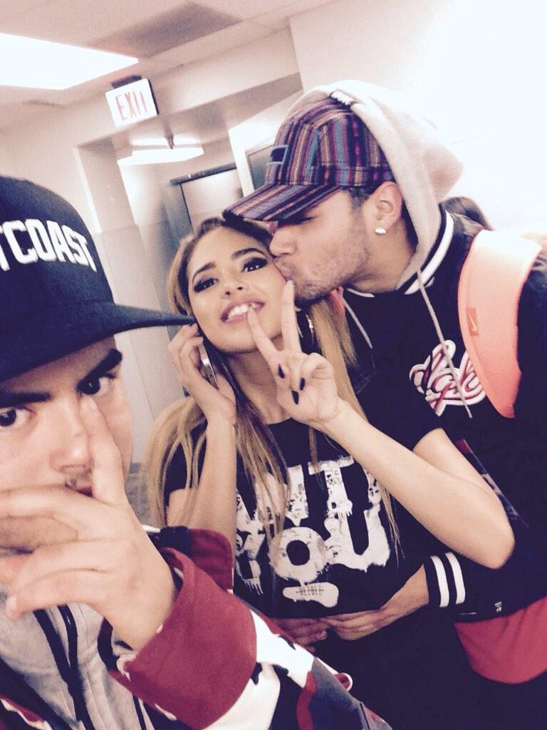 villegas-news:  Jasmine with fans in Fresno