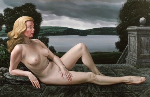Carel Willink (Amsterdam, 1900 - 1983), Portrait of Sylvia Quiel, 1975