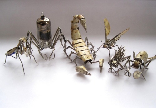 Porn Pics culturenlifestyle:  Mechanical Insects Made