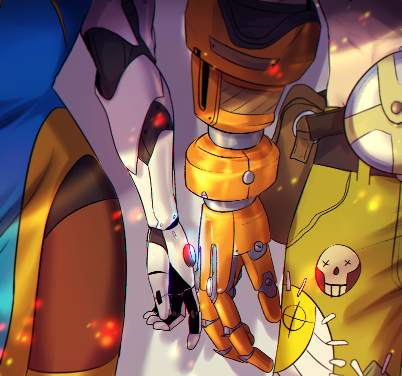 thesymmratsyndicate: eris–art:  someone-ul:   Mechanical arms are amazing *^* //used