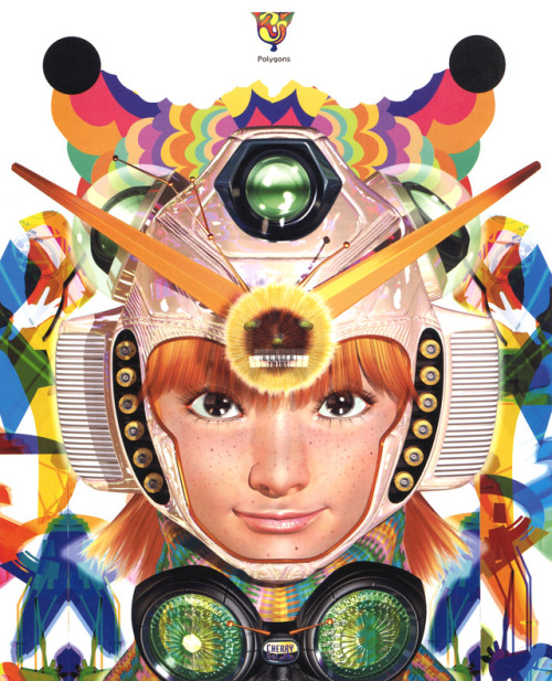 y2kaestheticinstitute:Works by Sonehati Polygons scanned from Virtual Beauties 2020 (2002)