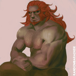 rum-locker:randombaradude:Some people requested Ganondorf so here you have. I hope you like it.Hug.  Holy…