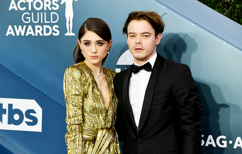  Natlalia Dyer and Charlie Heaton photographed at the 2020 Screen Actors Guild Awards, 1.19.20. 