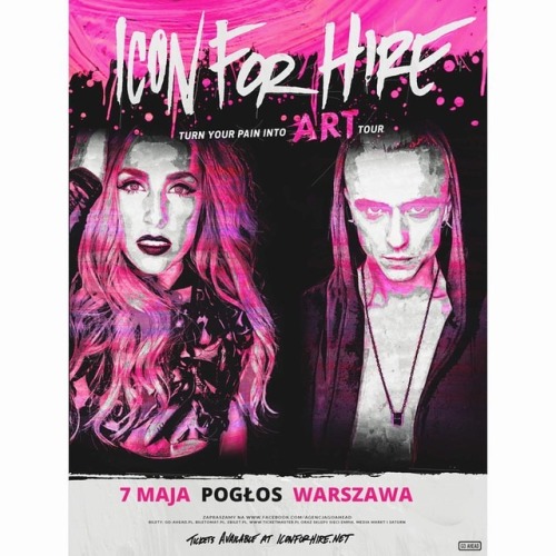 I can’t believe! after 7 years since I listen @iconforhire I’ll able to see them cuz they’ll be play