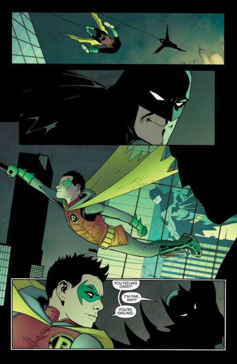 jasontheredhood:It makes me so happy seeing how far Bruce and Damian’s relationship has come