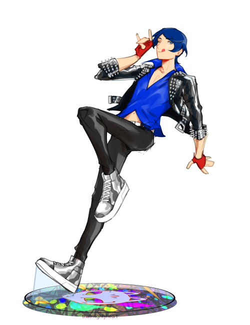 have been thinking a clearly normal amount about a p5d yusuke figure