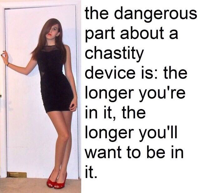 mistressmshomeforwaywardgurls:  vaginalchastity:This isn’t so dangerous, it’s